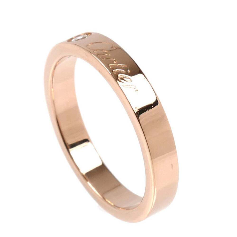 CARTIER 18k Gold Diamond Ring - Picture 2 of 7
